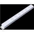 X1 X1 EPS-H01606NVW1 16 in. 6-Outlet Hardwired Power Strip; White EPS-H01606NVW1